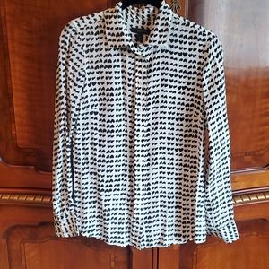 Jcrew silk blouse